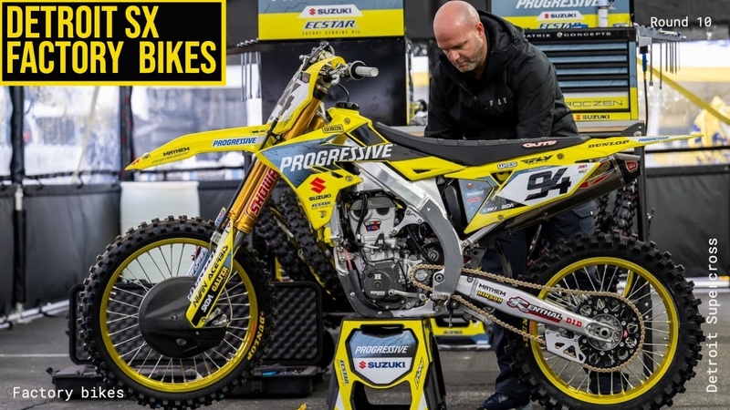 DETROIT SUPERCROSS: ULTIMATE PITS ACTION IN THE RAIN