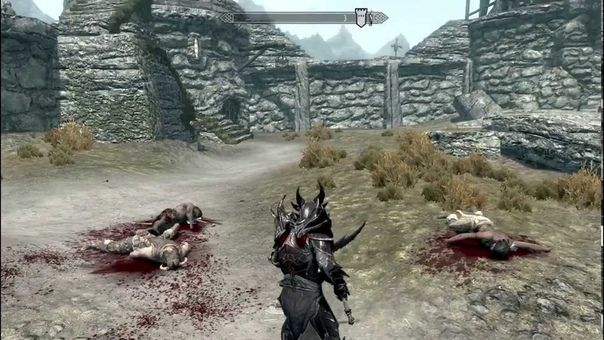 Skyrim Улучшенные текстуры и поведение крови Enhanced Blood Textures