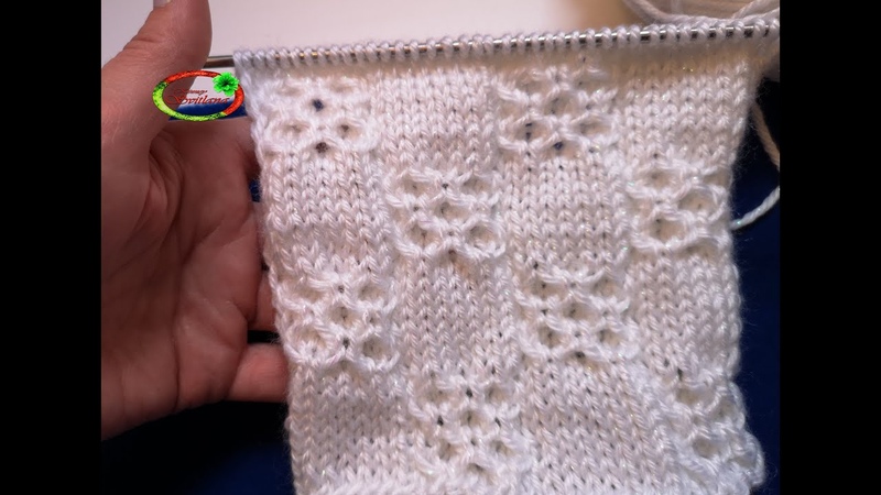 81 Шикарный узор для теплых вещей спицами. Knitting