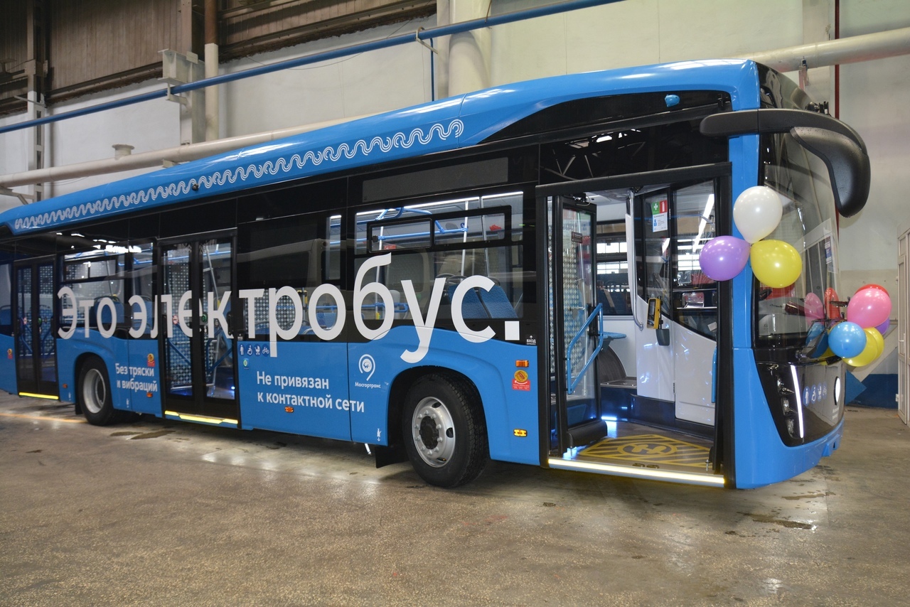 ПАО "НЕФАЗ" ВЫПУСТИЛ 500-й ЭЛЕКТРОБУС Это картинка