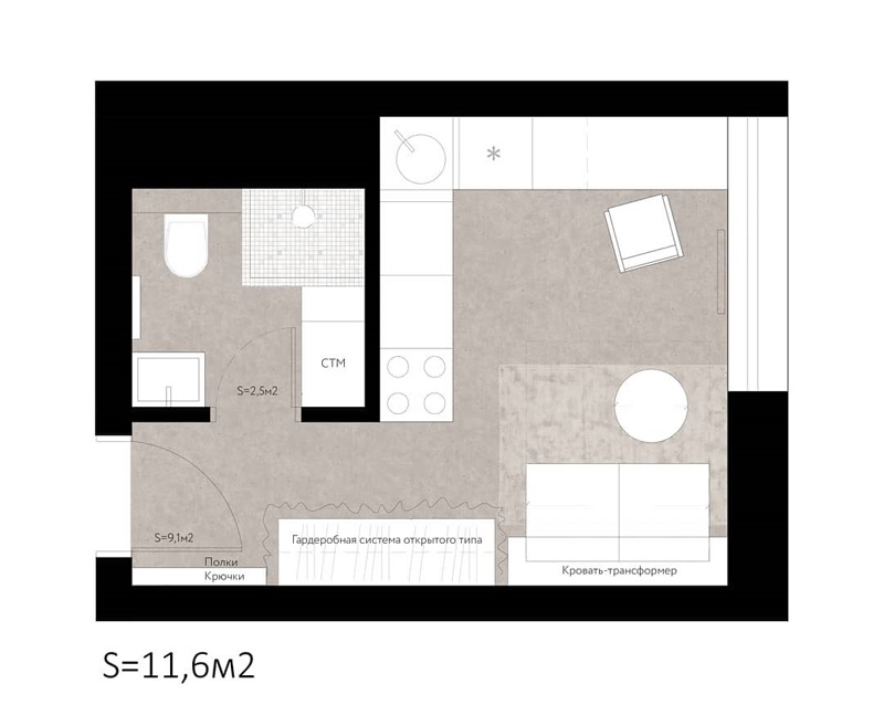 Зато своя, зато в Москве.