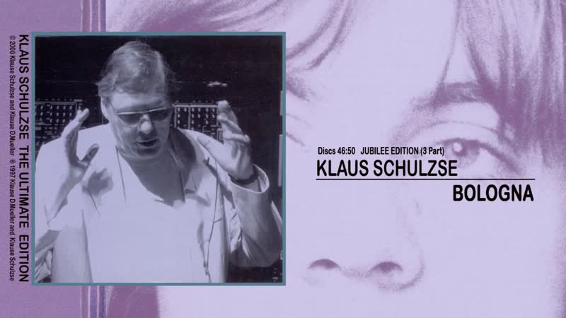 Klaus Schulze BOLOGNA The Jubilee Edition Third Part