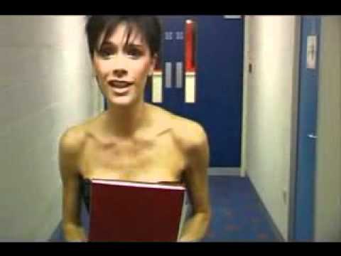 Victoria Beckham interviewing