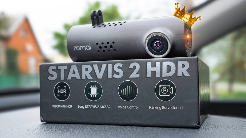 ТАК БЫ СРАЗУ STARVIS 2 HDR 70mai Dash Cam 3 M200 ЛУЧШИЙ ДЕШЁВЫЙ