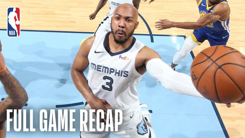 GRIZZLIES vs WARRIORS, Rookie Jevon Carter Drops 32 Points, April 10,