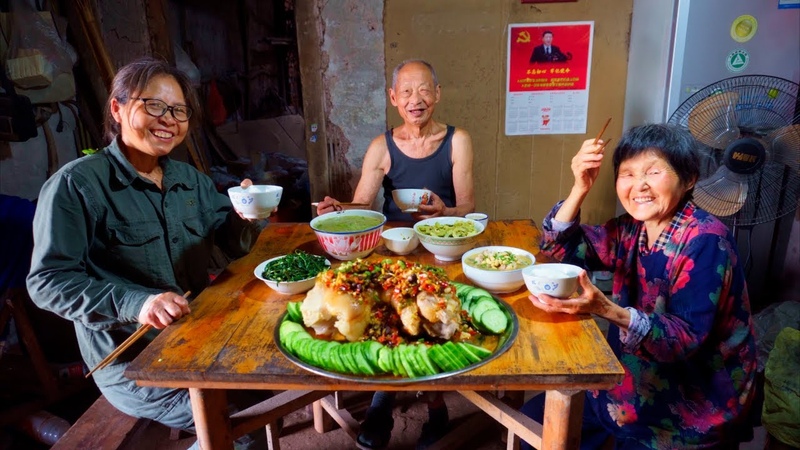 The Most Spicy Pork Feet, 1000 year old Chinese Recipe, Traditional Rural