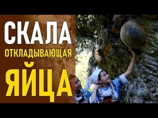 Удивительное явление. Скала откладывает каменные яйца
