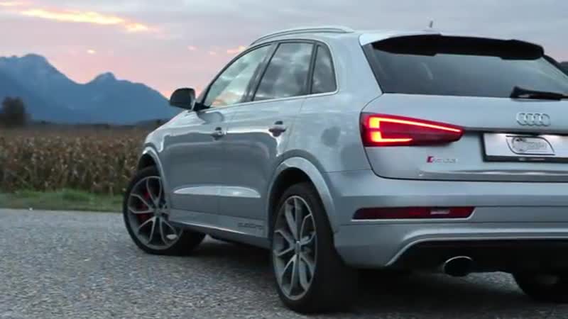 2017 Audi RSQ3 340hp In the Alps (launch control, driving, exterior,
