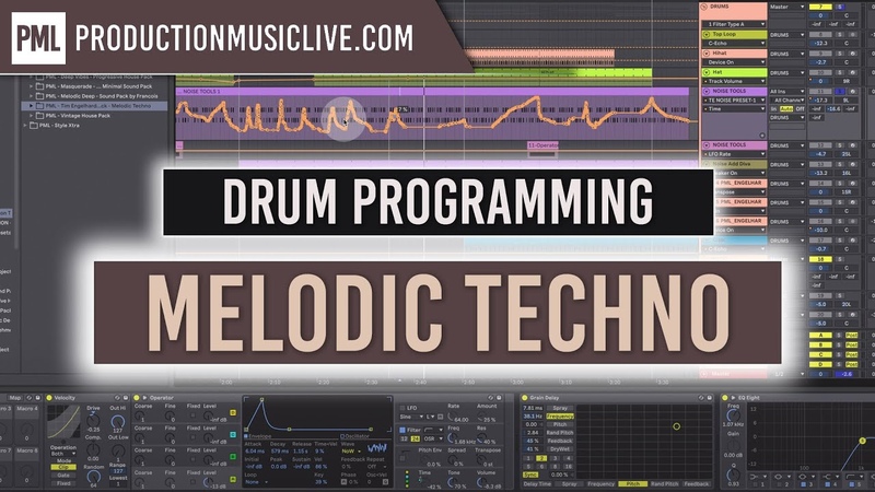 Melodic Techno Drum Programming, Tim Engelhardt, Stil Vor Talent Style, Ableton