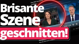 Brenzlig: ZDF krzt Baerbock Interview!