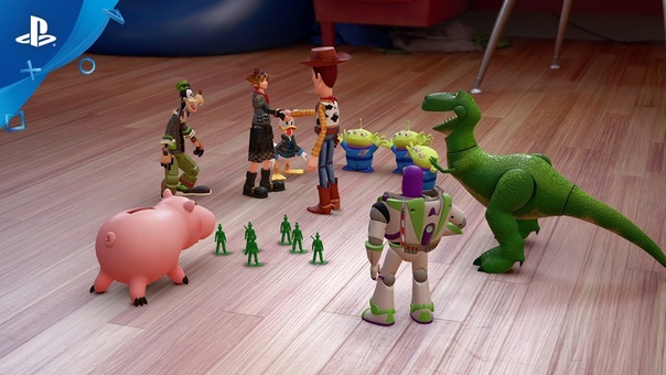 KINGDOM HEARTS III D23 2017 Toy Story Trailer,
