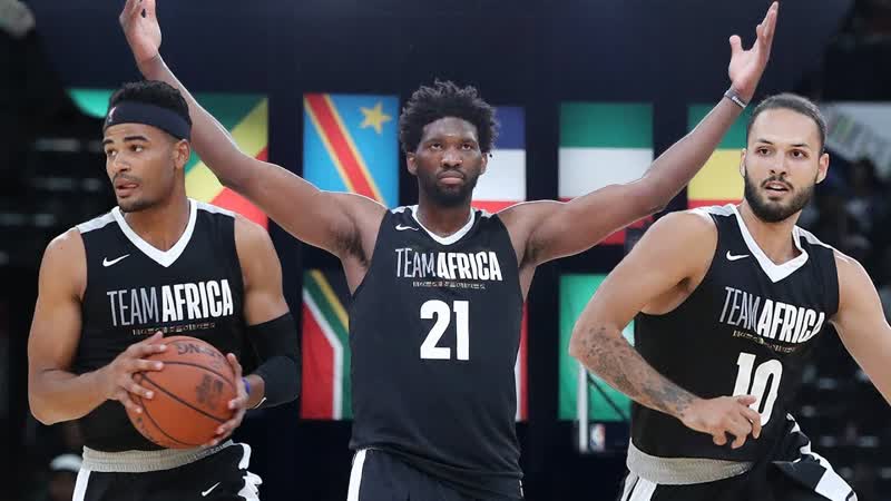 Team Africa TOP PLAYS In NBA Africa Game