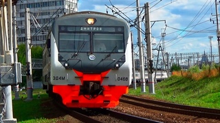 Электропоезд ЭД4М-0468 сообщением Москва Савёловский вокзал - Дмитров (МЦД-1)