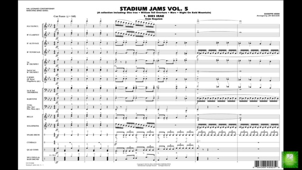 Stadium Jams Vol. 5 arranged by Jay