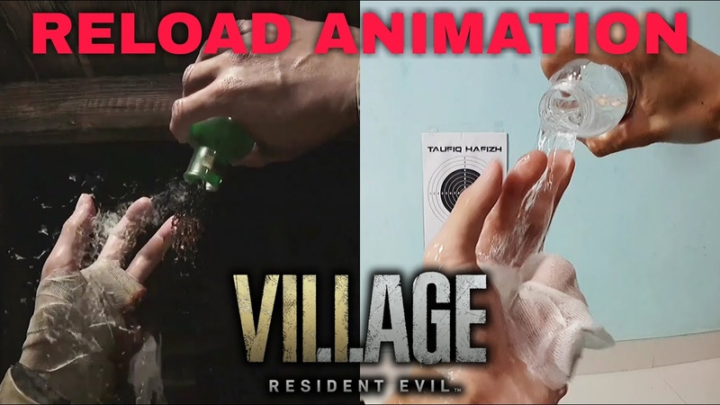 Reload Animation In Real Life, Resident Evil