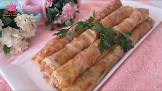 Ne zaman lahana alsam bu tarifi mutlaka yaparım. LAHANA SARMASI neden bu kadar lezzetli? Sırrı nedir