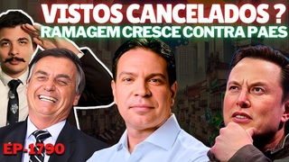 Parlamentares do EUA vs Supremo: VISTOS CANCELADOS + Ramagem CRESCE Contra PAES + Limitação da Bolha