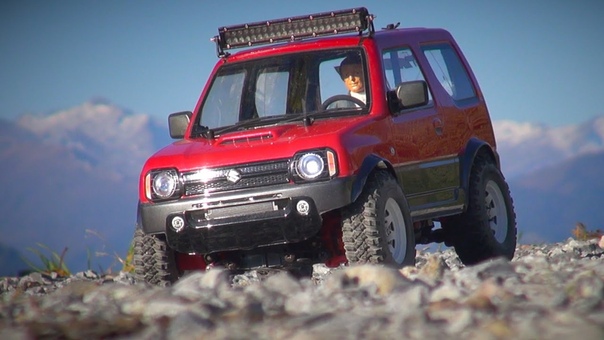 Tamiya MF 01 X SUZUKI JIMNY on a long Journey in the