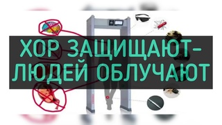 МИХАЙЛОВСКИЙ ПАРК: ХОР ЗАЩИЩАЮТ- ЛЮДЕЙ ОБЛУЧАЮТ.