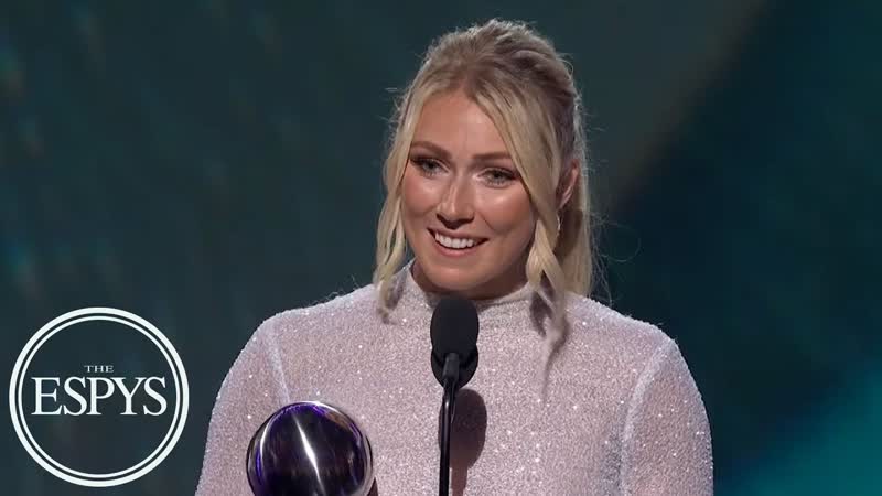 Mikaela Shiffrin wins Best Athlete, Womens Sports award, 2023 ESPYS ( Capital
