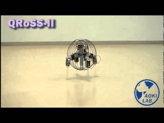 Quadruped Walking Robot With Spherical Shell