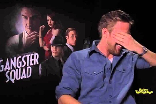 Ryan Gosling laughs