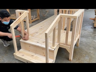Useful Woodworking Project // Porch Designs for Mobile Homes