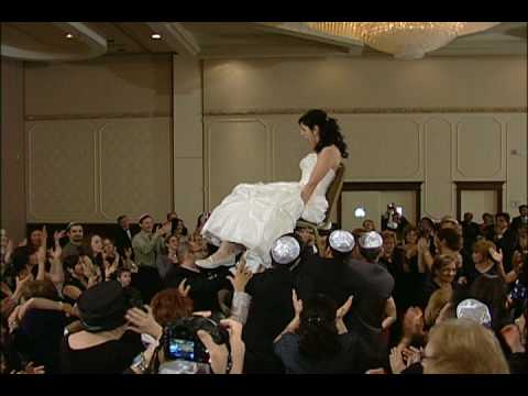 Rebecca and Jonathan Jewish Wedding Jan 10 2010 Horah