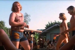 Philip Seymour Hoffman Boogie Nights pool party entrance